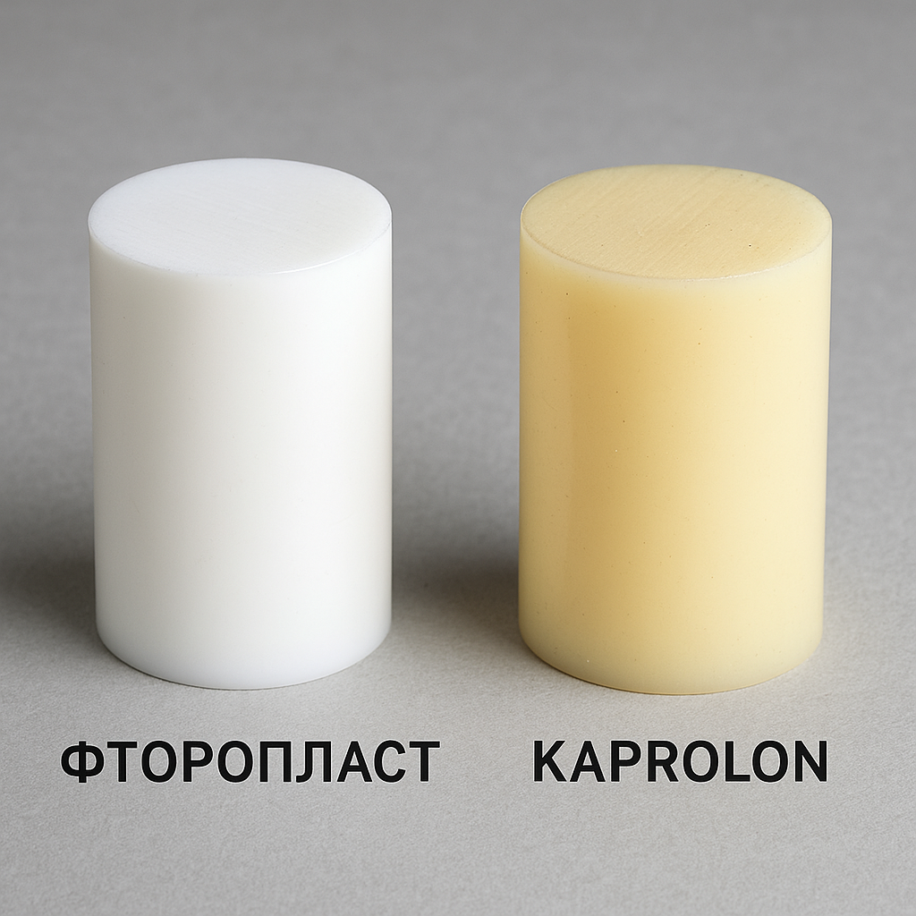 Как отличить фторопласт от капролона, сравнение фторопласта и капролона