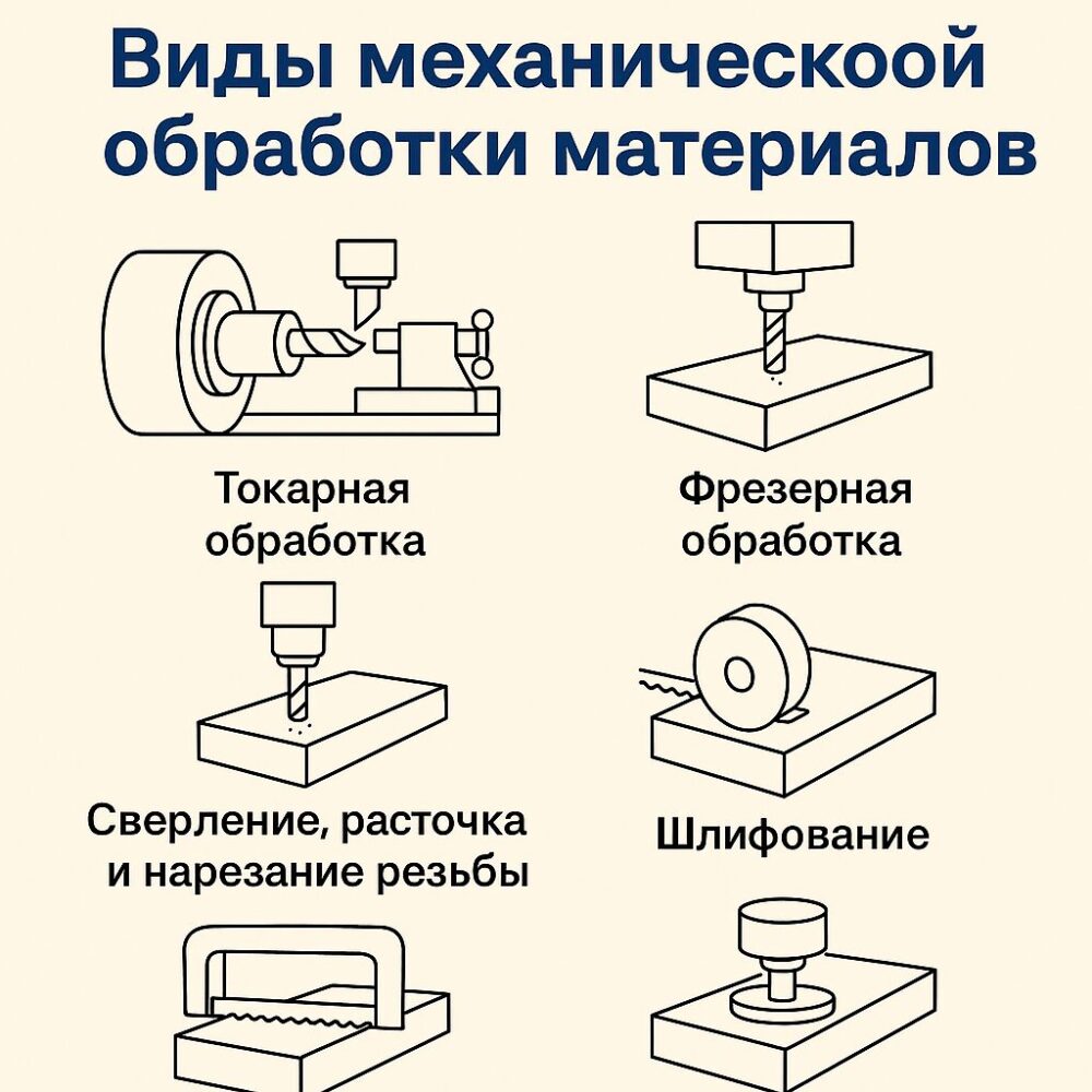 механическая обработка, механическая и химическая обработка, механические процессы обработки, виды механической обработки